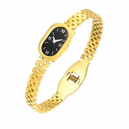 Golden Watch Bracelet
